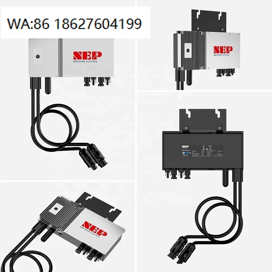 500W 600W Cost-Effective Single-Phase Grid-Connected Micro Inverter Waterproof MPPT Solar System