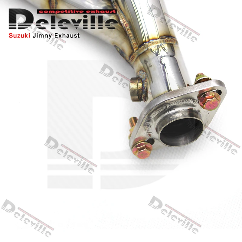 ODM Automobile Exhaust Manifold Header for SUZUKI Jimny 1.3L 2007-2023 Stainless Steel Exhaust Pipe