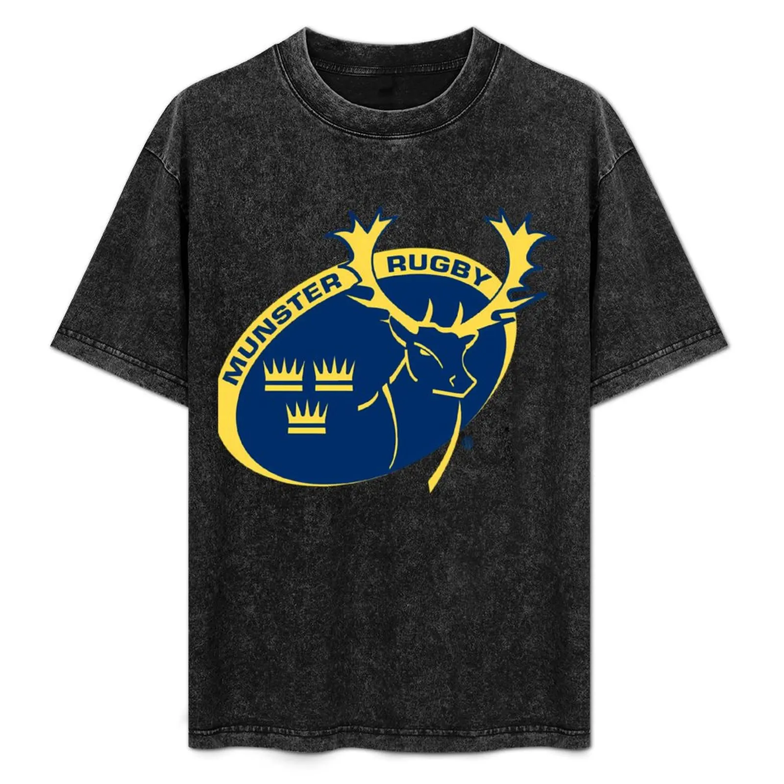 

Munster Rugby Logo T-Shirt plus size clothes plus size tops korean fashion oversizeds mens shirts graphic tee