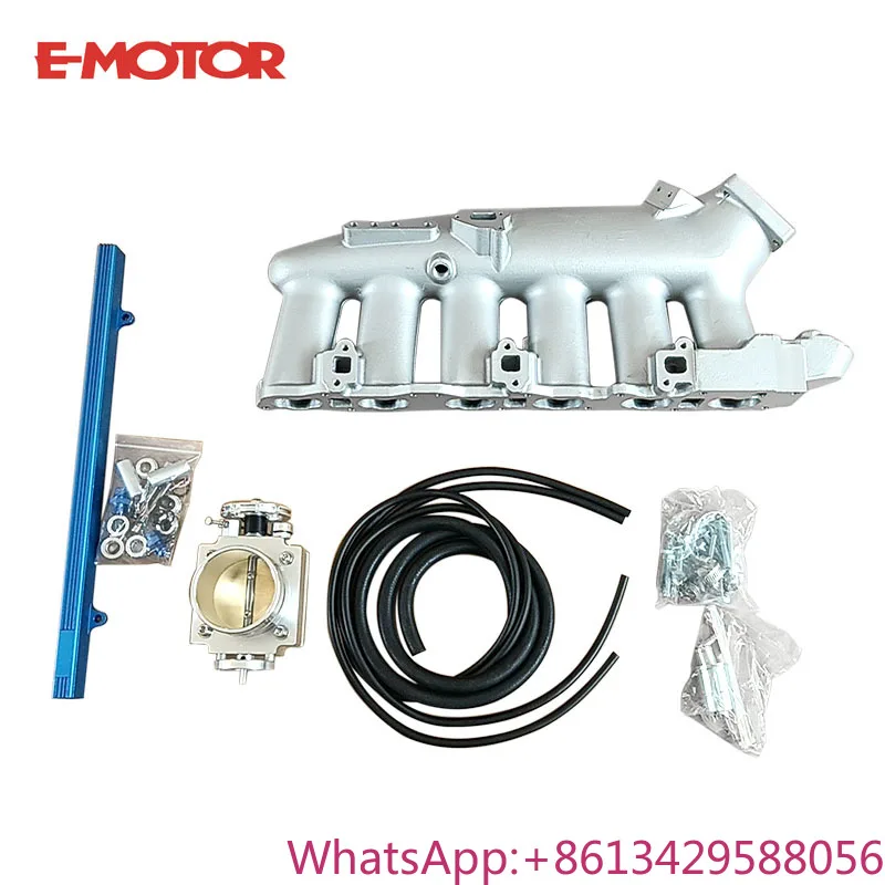 

Aluminum Intake Manifold & Body Throttle & Fule Rail Fit for Nissan Skyline R32 R33 R34 240SX RB25DET