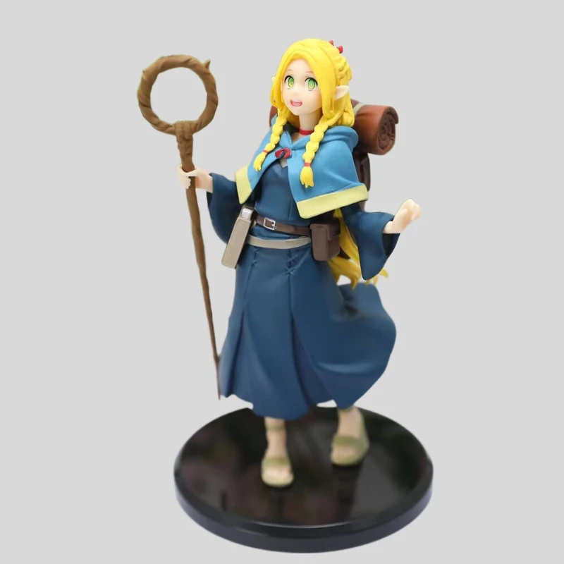 19cm labirinto refeição maruciel linda menina figura elfo feiticeiro anime figura modelo ornamento de mesa decorações presente do feriado brinquedos kawaii