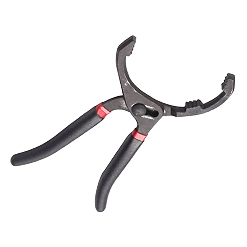 Adjustable Oil Filter Pliers - Wrench for Oil Filter Removal, 45mm to 145mm ﻿