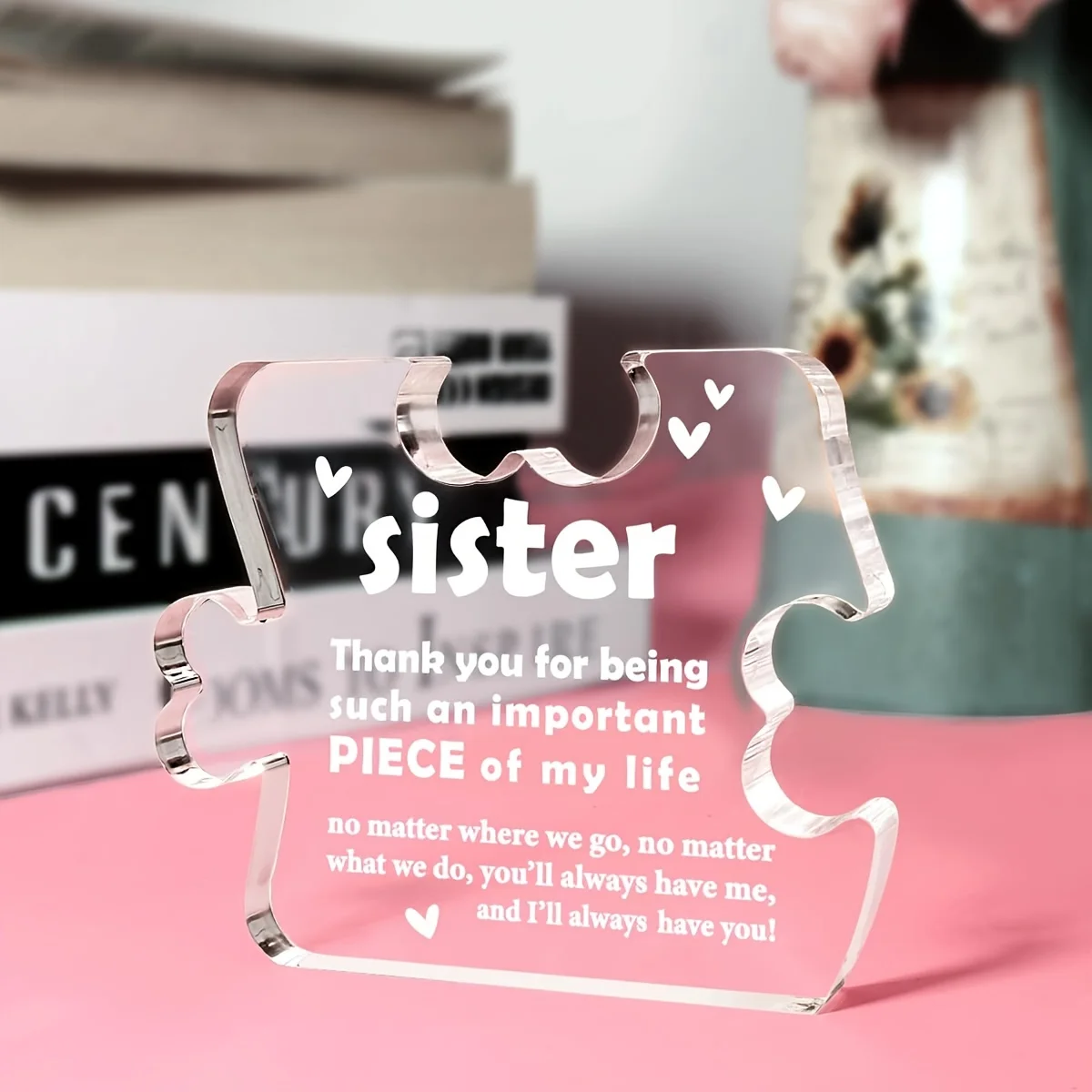 قطعة واحدة، هدايا الأخت من الأخت، أفكار هدايا عيد ميلاد الأخت الكبرى، هدايا الأخت الصغيرة من عيد الأم للأخ الروح #6