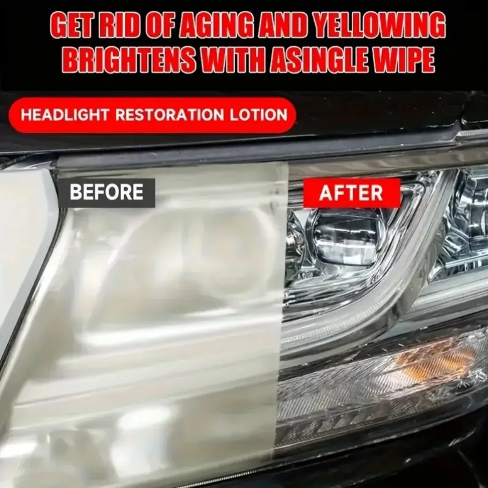 General Motors Headlight Polishing Repair Kit, used to repair yellowing, blurriness, oxidation, and scratches, improving travel