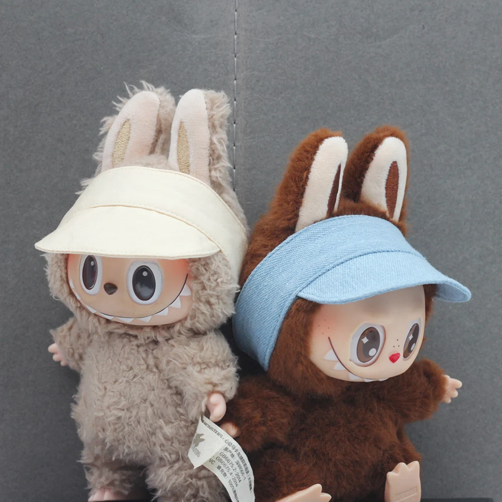 

Multi Colored Duckbill Hat for 17cm Ropa Labubu Clothing Replacement Decorative Accessories