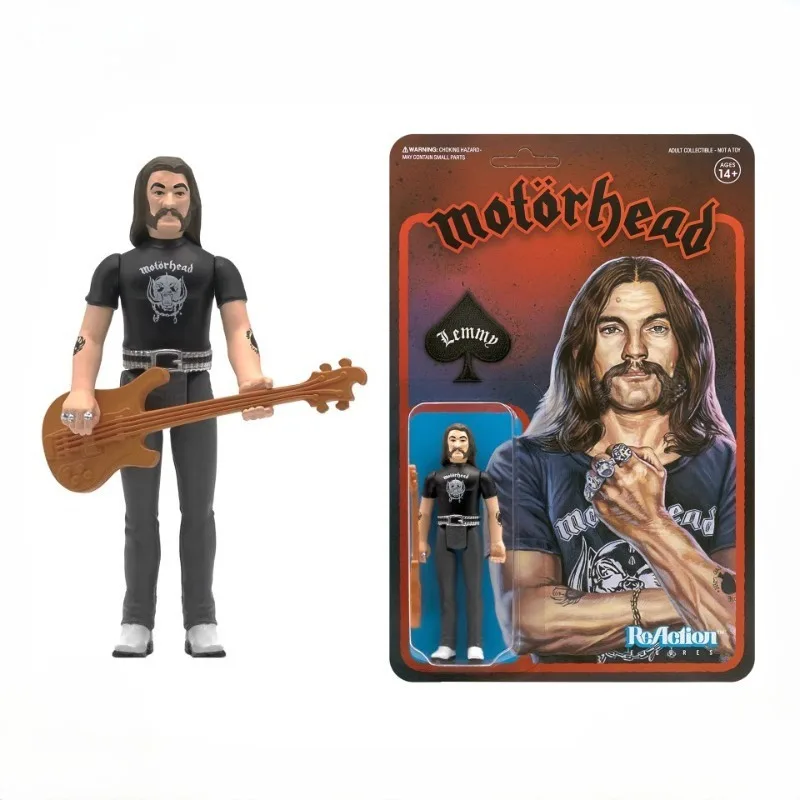 

В наличии 3,75-дюймовый оркестр Motorhead, подвесная карта, рок-персонаж, коллекция игрушек, куклы