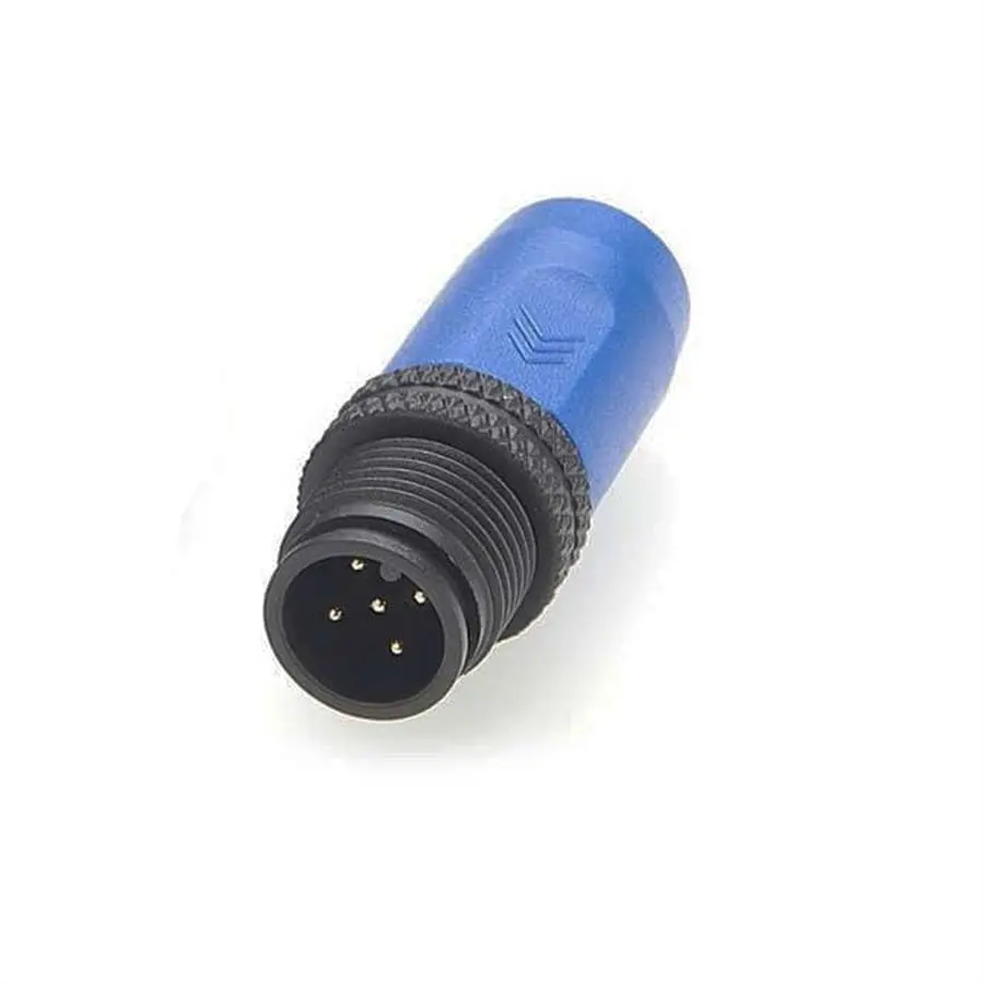 NMEA2000 Connector IP67, M12 Male 5-Pin, Waterproof Marine Electrical Connector for Boat Engine Sensor & GPS