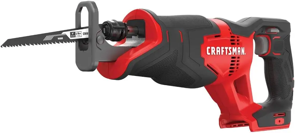 

Cordless Reciprocating Saw with 3000 RPM, Variable Speed, Quick Blade Change, Compact Design for Tight Spaces