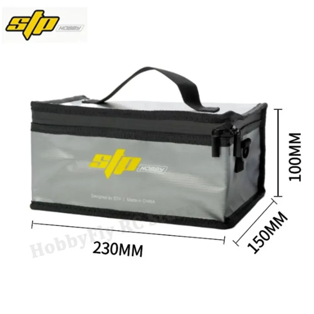 STP Fireproof Waterproof Explosion-Proof Portable Lipo Battery Safety Bag for FPV Racing Drones