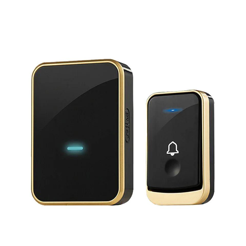 

IP55 DB18 House Security Alarm Gate Door Emergency Call Smart Home Bell Wireless Ring Doorbell
