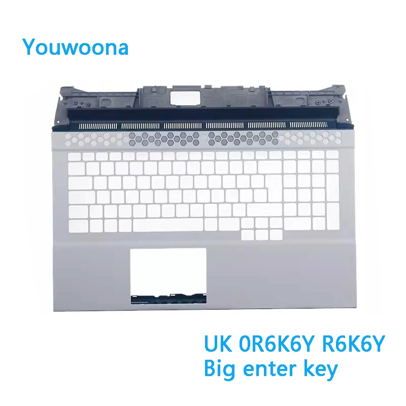 

НОВЫЙ ОРИГИНАЛЬНЫЙ сменный верхний корпус для ноутбука Dell Alienware 51M R2 Area 51M R2, белый, 0R6K6Y