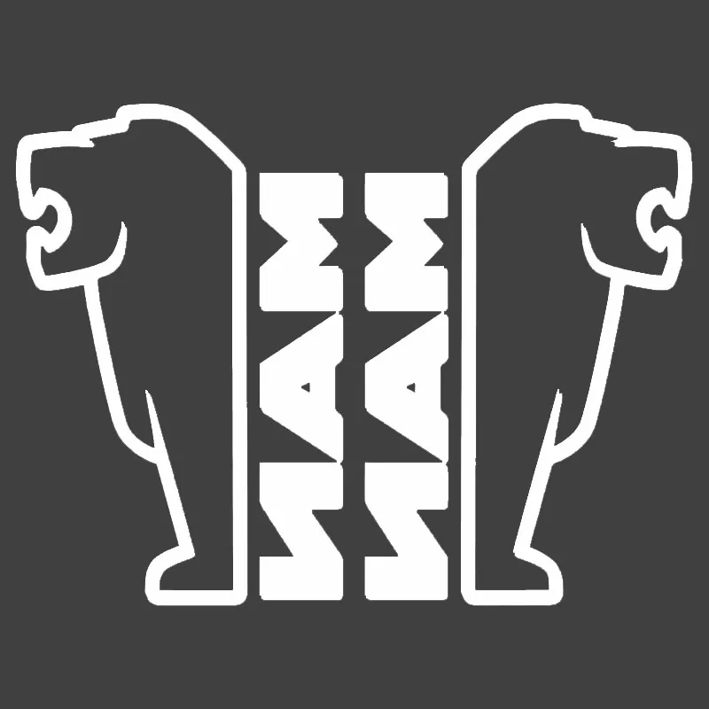 Waterproof Lion Shaped Sticker, Self-adhesive Vinyl Sticker, Suitable for External Decoration of MAN Trucks and Other Vehicles view 4