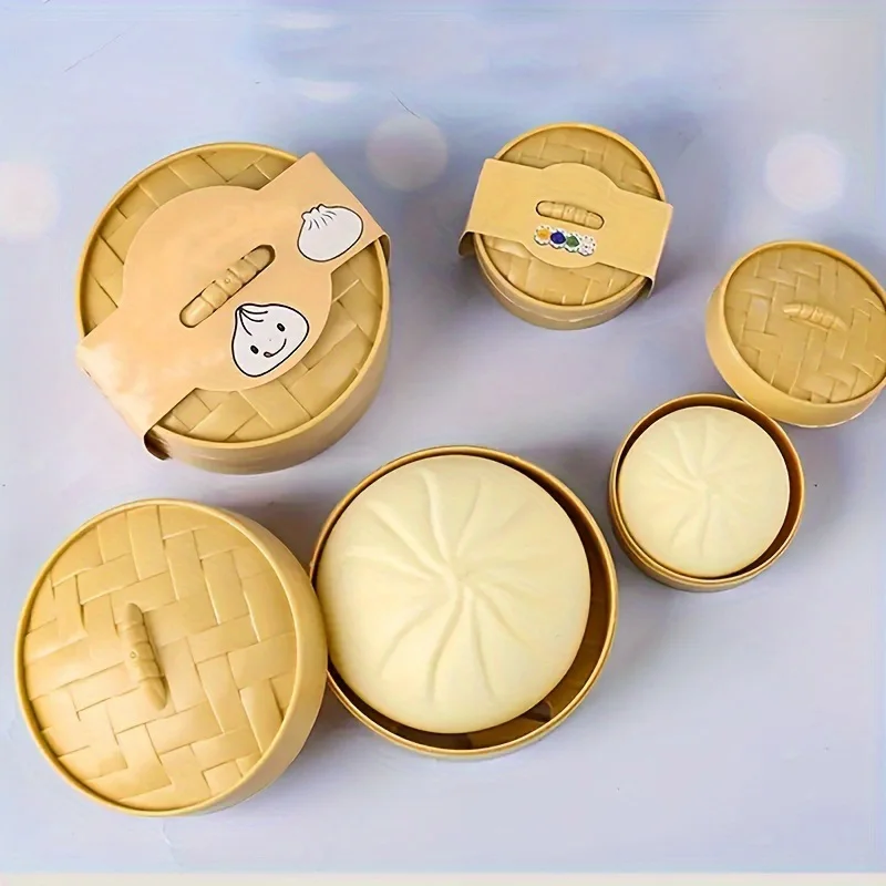 محاكاة زلابية مع قدر الغذاء البخاري مكافحة الإجهاد اسفنجي ألعاب متململة لينة العجين الكرة لعبة الضغط الحسي لمكتب الفصول الدراسية #5