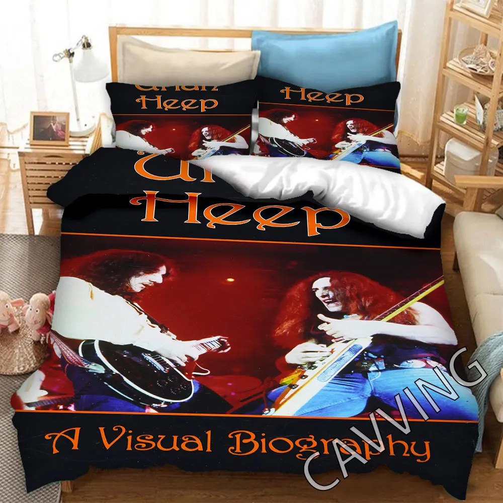 

Uriah Heep 3D Printed Bedding Set Duvet Covers & Pillow Cases Comforter Quilt Cover (US/EU/AU Sizes) k03