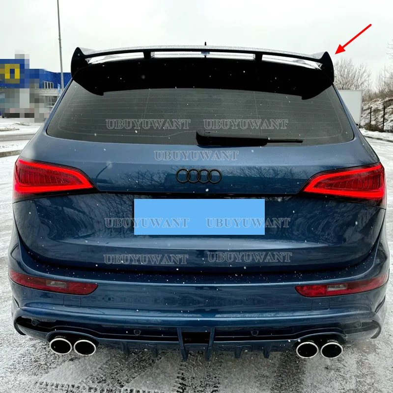 Für Q5 ABT-Stil Hochwertiger Kohlefaser-Material Heckspoiler Flügel Audi Q5 Spoiler 2009 2010 2011 2012 2013-2017