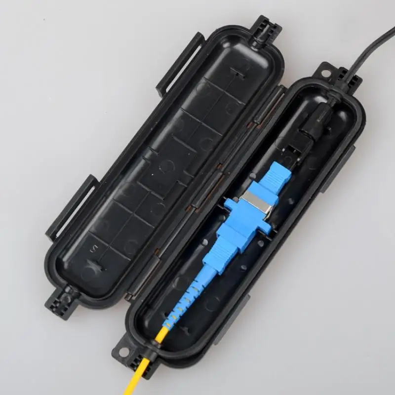 1/5Pcs Fiber Optic Drop Cable Splice Protection Box - Waterproof Anti-Aging Durable Outdoor Use Joint Protection Box Thickened