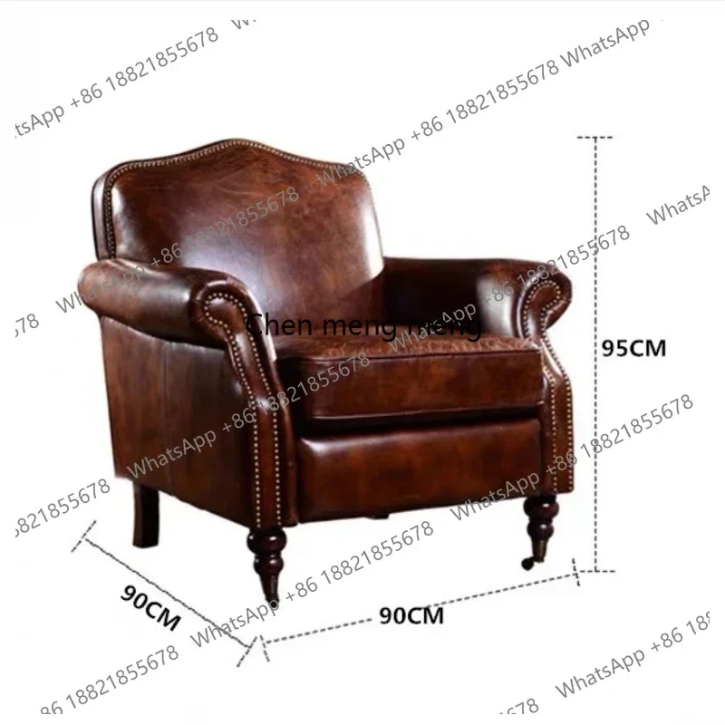 A74Lazy Leisure Sofas Lounge Living Room Comfortable Homestay Sofas Luxury Synthetic Leather Furniture BankenF132