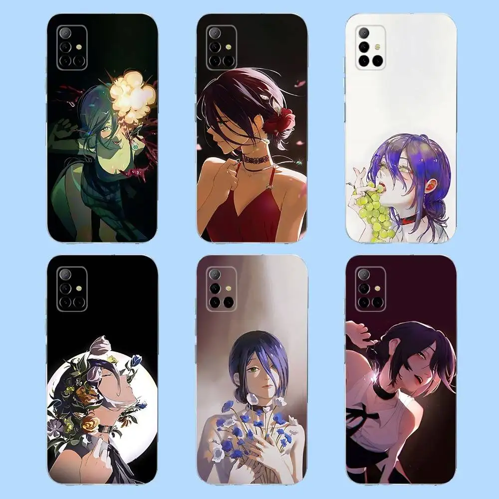 

C-Chainsaw R-Reze Man Phone Case For Samsung S 23,22,10,9,8 A 71,52,51,30,21S,12 PIus,E,Lite Note20 Ultra Clear Soft