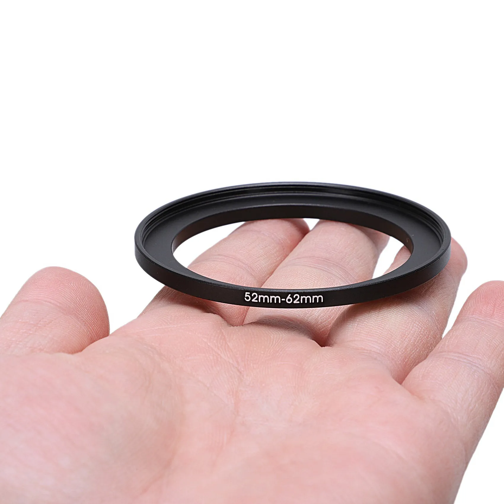 أفضل-2 قطعة 52 مم - 62 مم 52 مم إلى 62 مم محول حلقة أسود للكاميرا