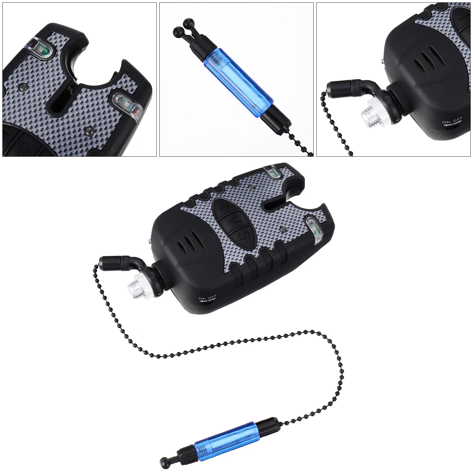 

Fishing Alarm Practical Kit Bite Accessories Electronic Angling Alarms Fishing Tools Adjustable Tone Volume Sensitivity
