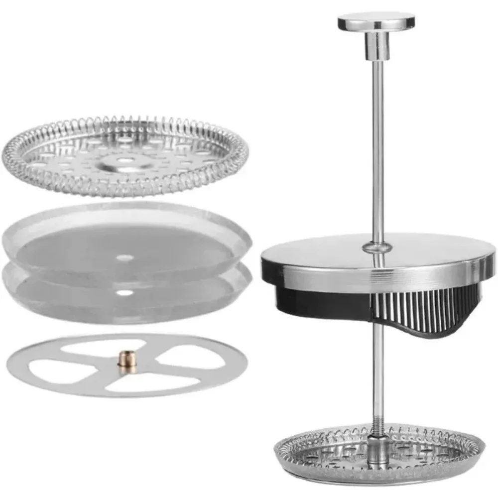 1000ml-for Wide French Press French Press Screen Disk Stainless Steel French Press Filters Containing Spiral Disk Mesh