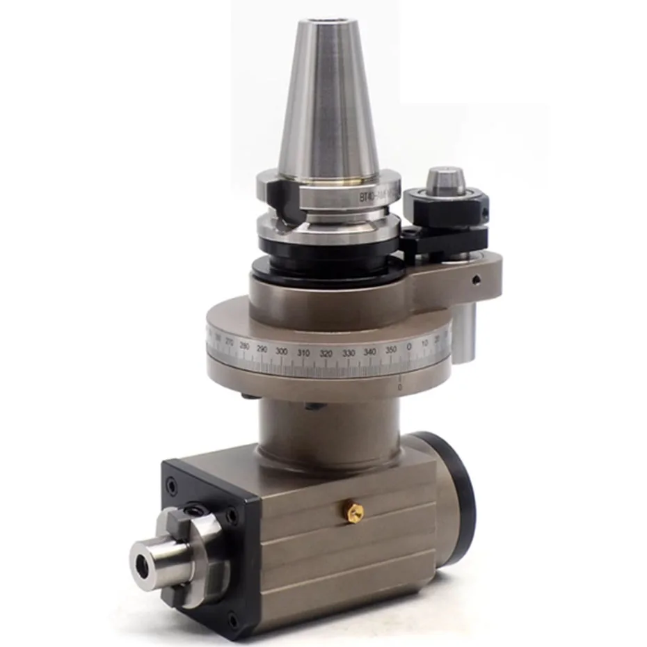 Machining center side milling head BT40BT50-ER25 32 40CNC side milling angle head bidirectional output side milling head