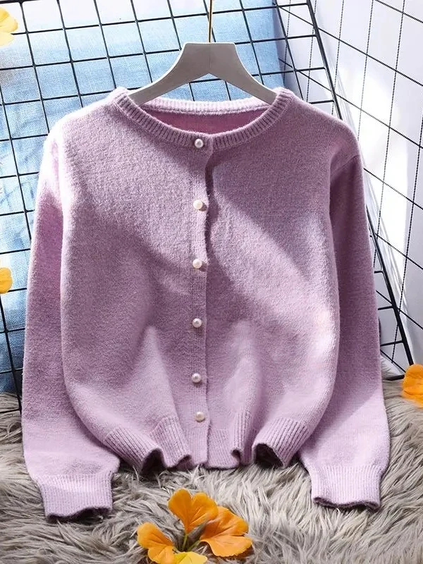 Thumbnail 4 - #65 Trending Button Front Cardigans Right Now