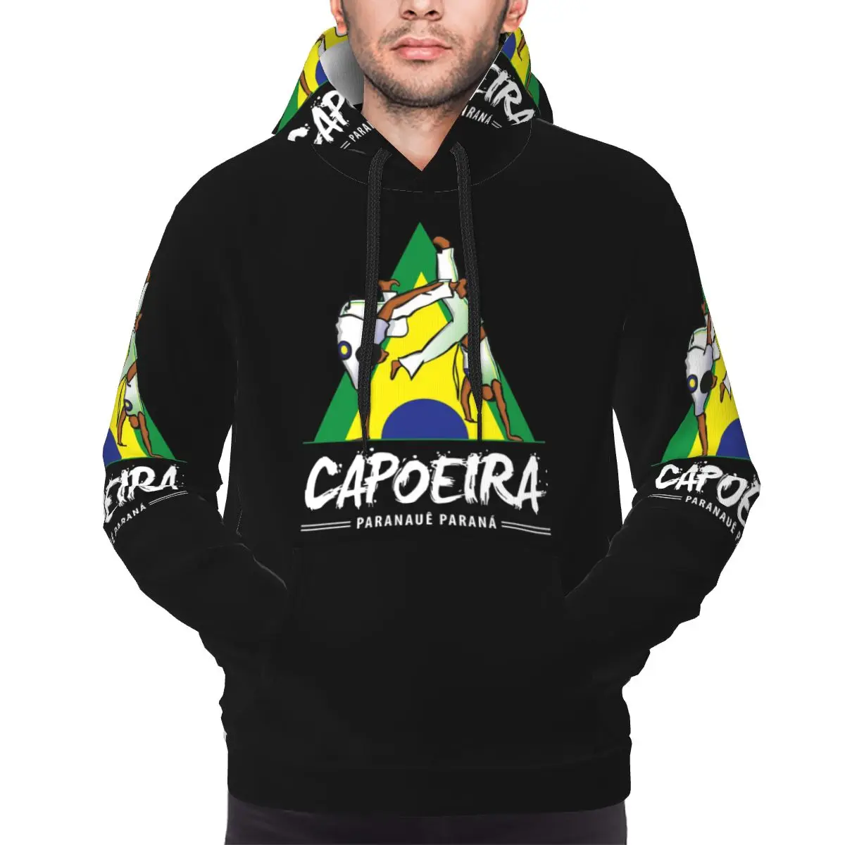 Capoeira Paranaue Hoodie Harajuku Pullover Autumn Winter Men's Women's Sweatshirts Long Sleeve Tops