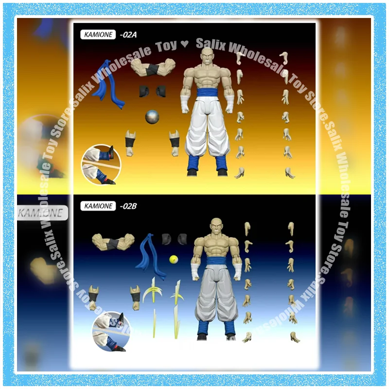 

New Tonsenart Toys Kamione 02A Dragon Ball Z Super Saiyan Blue Ssj Son Goku Vegeta Gogeta Anime Action Figures Models Kids Toys