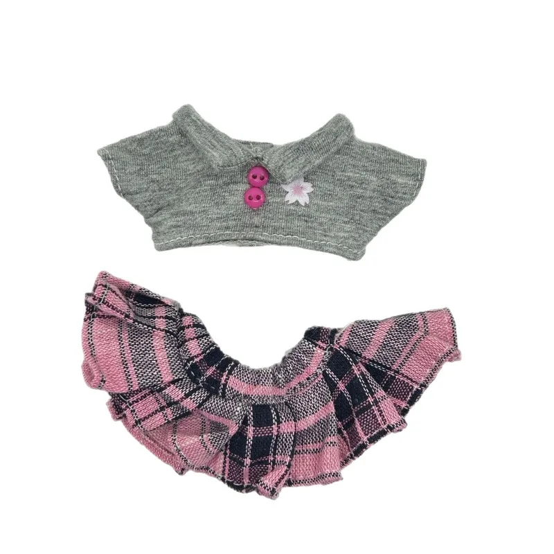 Ubranka dla lalek Labubu, generacje jedna, dwie, trzy, figurka Labubu z winylu, blind box, zawieszka, lalka w stylu JK, uroczy wiatr, prezent urodzinowy