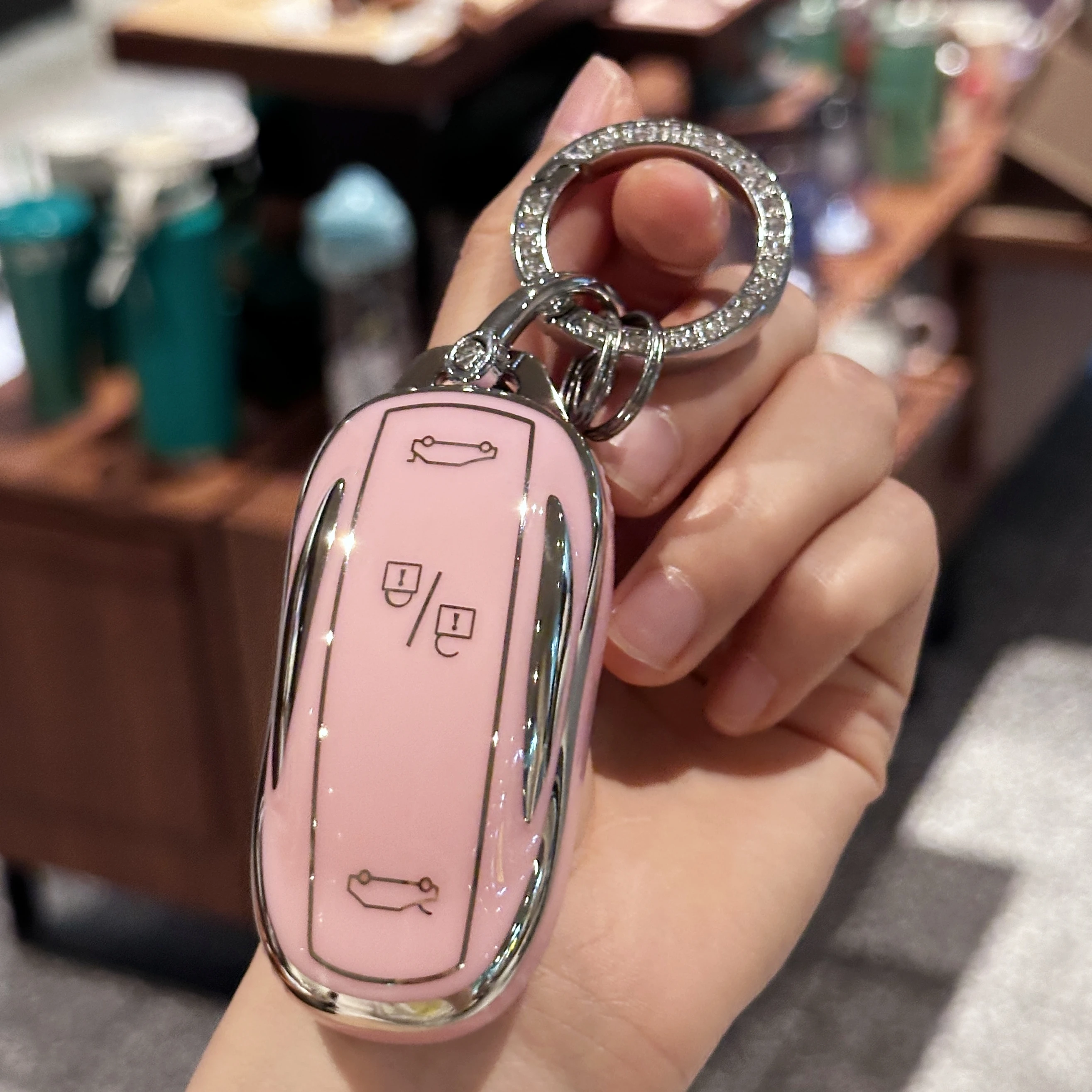 pink with ring