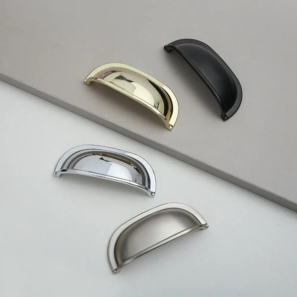 Liga de zinco escudo armário alça estilo escudo multifuncional puxadores de móveis ferragem gaveta puxar alças armário