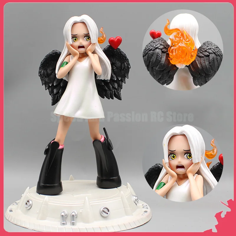 

One Piece Gk Super Cute Angel Little Empress Hand-made Snake Ji Hancock Anime Anime Model Display Anime Peripheral Gift Mo