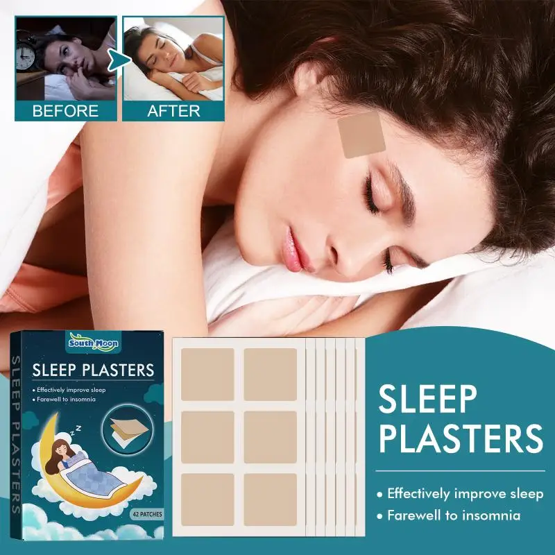 42Pcs Anti  Stickers Disposable Nose Tapes Sleep Helper Night Patch Improve Rest Quality Relief For Home Sleep Care