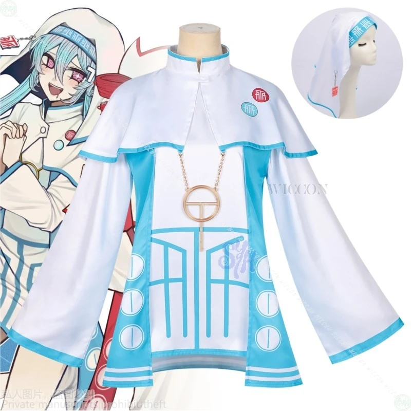 فستان موحد لشخصية الراهبة لوليتا أيدول Vtuber لمرحلة الهالوين