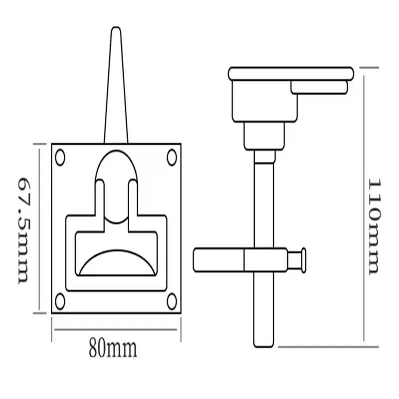 

Подъемная ручка, фурнитура для палубы, аксессуар из нержавеющей стали, напольный замок для лодки, защелка люка, морской поворотный замок