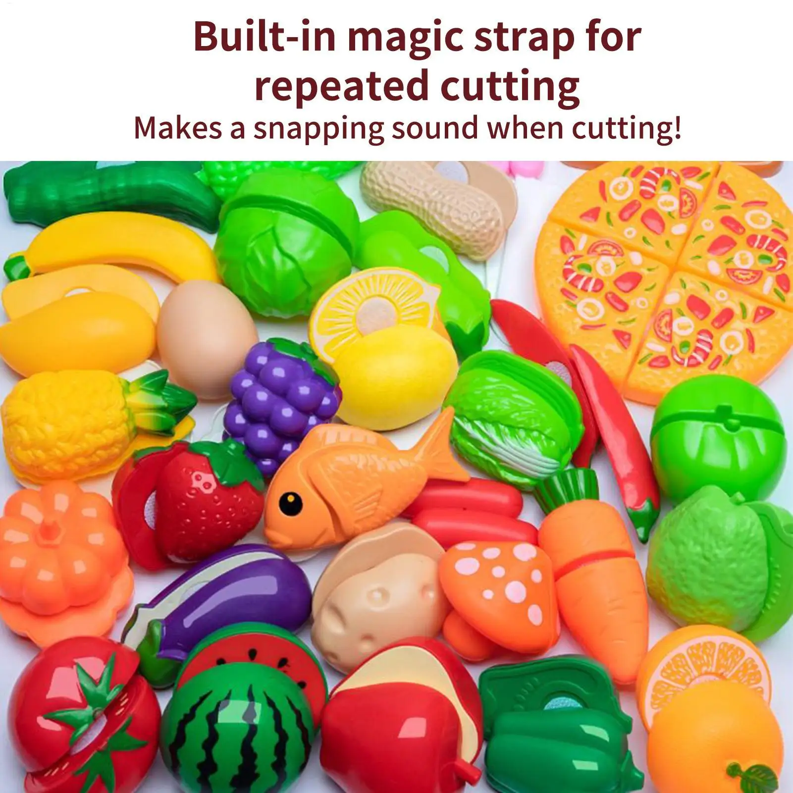 Kitchen Set For Kids 110-Piece Kids Culinary Playset Children Dinnerware Pretend Toys For Home Classroom Role Play Party Travel