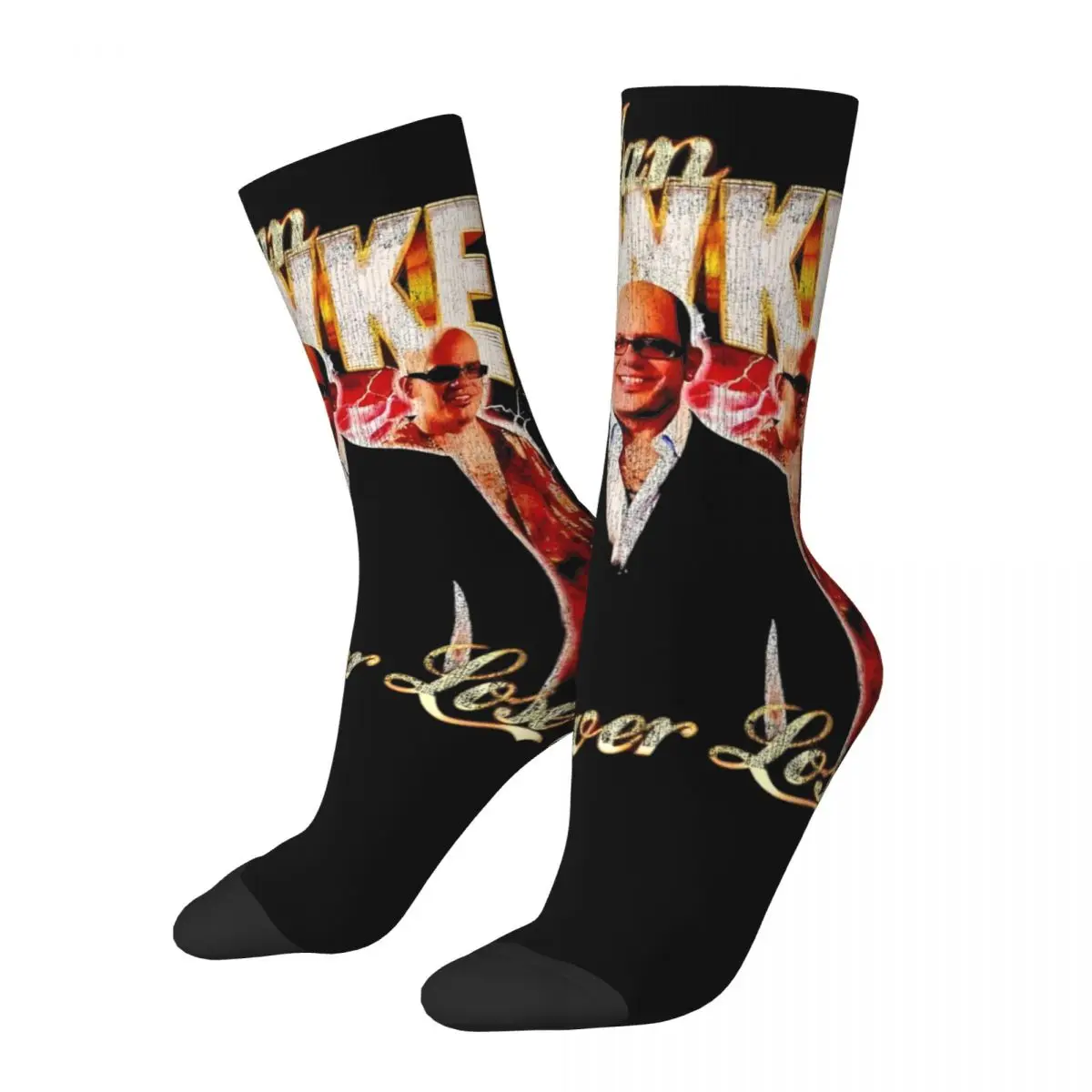 Autumn Winter Retro Men's Women's Ian Hawke Meme I Told You Dave I Never Lose Socks Sweat Absorbing Basketball Socks