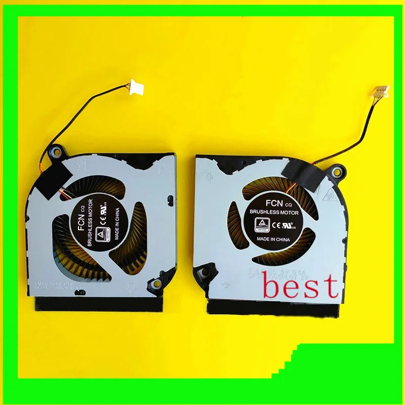 New Computer CPU GPU Cooling Fans for Acer Nitro 5 Series AN515-55-44 AN517-52 Note Book PC Cooler Fan DC28000QDF0 5V 4 pins