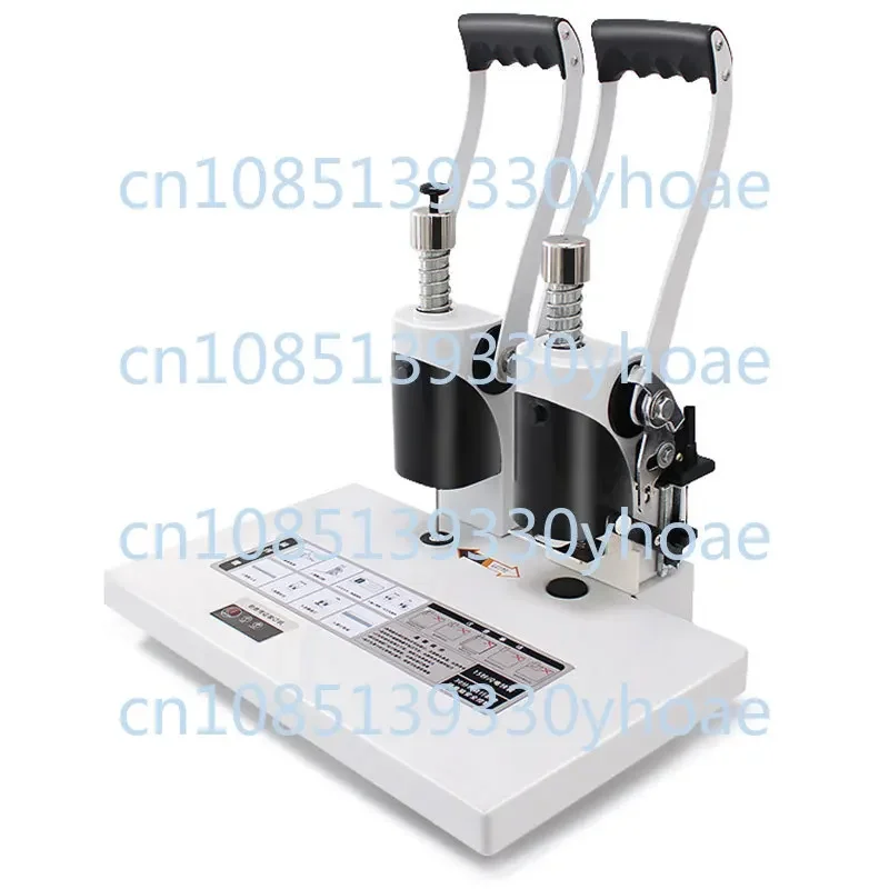 Bookbinding Machine Financial Voucher Accounting Voucher Hot Melt Electric Double-Sided Punching Machine