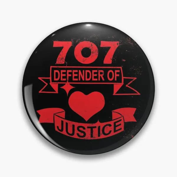 707 Defender Of Justice  Soft Button Pin Cute Jewelry Brooch Metal Gift Lapel Pin Lover Creative Cartoon Clothes Funny Women Hat