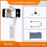 Hohem iSteady V2S Selfie Stick Gimbal Phone for Smartphones Xiaomi Redmi Huawei iPhone Samsung AI Handheld Stabilizer