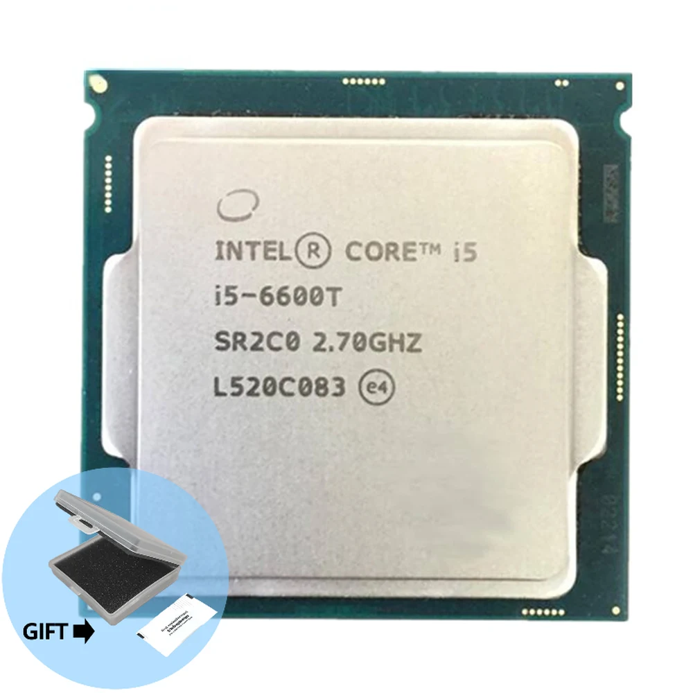 

Intel Core i5-6600T i5 6600T 2.7 GHz Quad-Core Quad-Thread CPU Processor 6M 35W LGA 1151