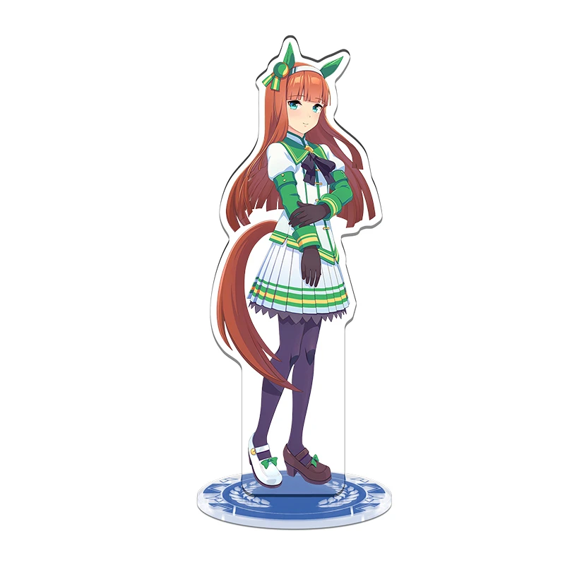 Anime Pretty Derby Acrylic Keychain Stand Model for Cosplay