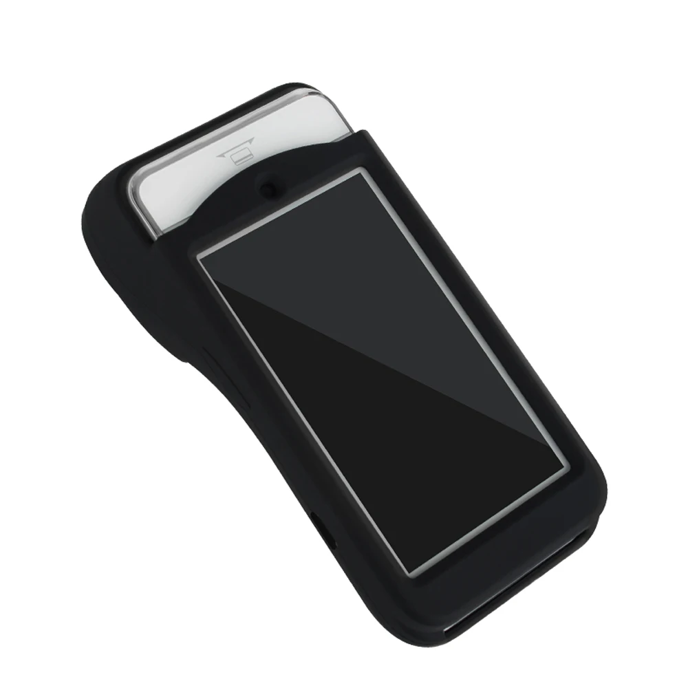 غطاء حماية متين من السيليكون الناعم لمحطة POS المحمولة Pax A920