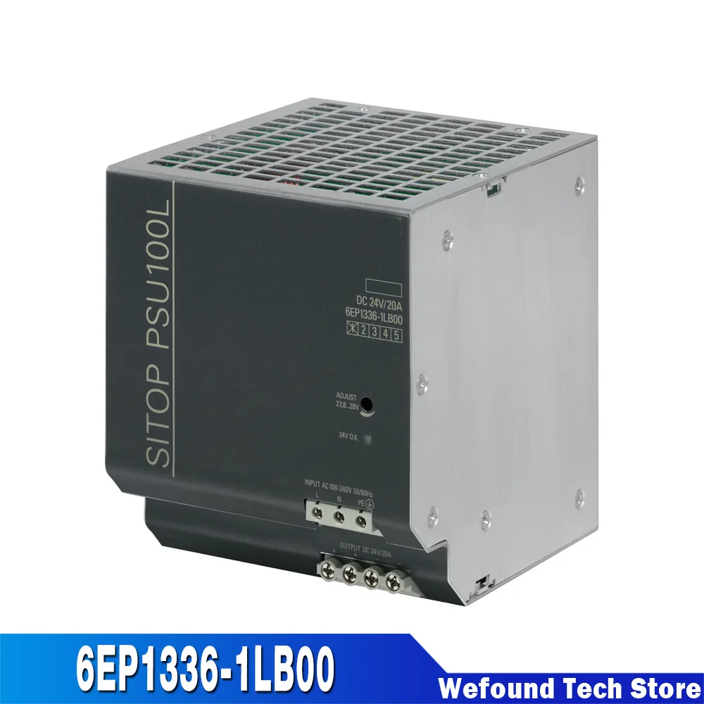 For SIEMENS SITOP PSU100L 24V 20A Power Module High Quality Fully Tested Fast Ship 6EP1336-1LB00