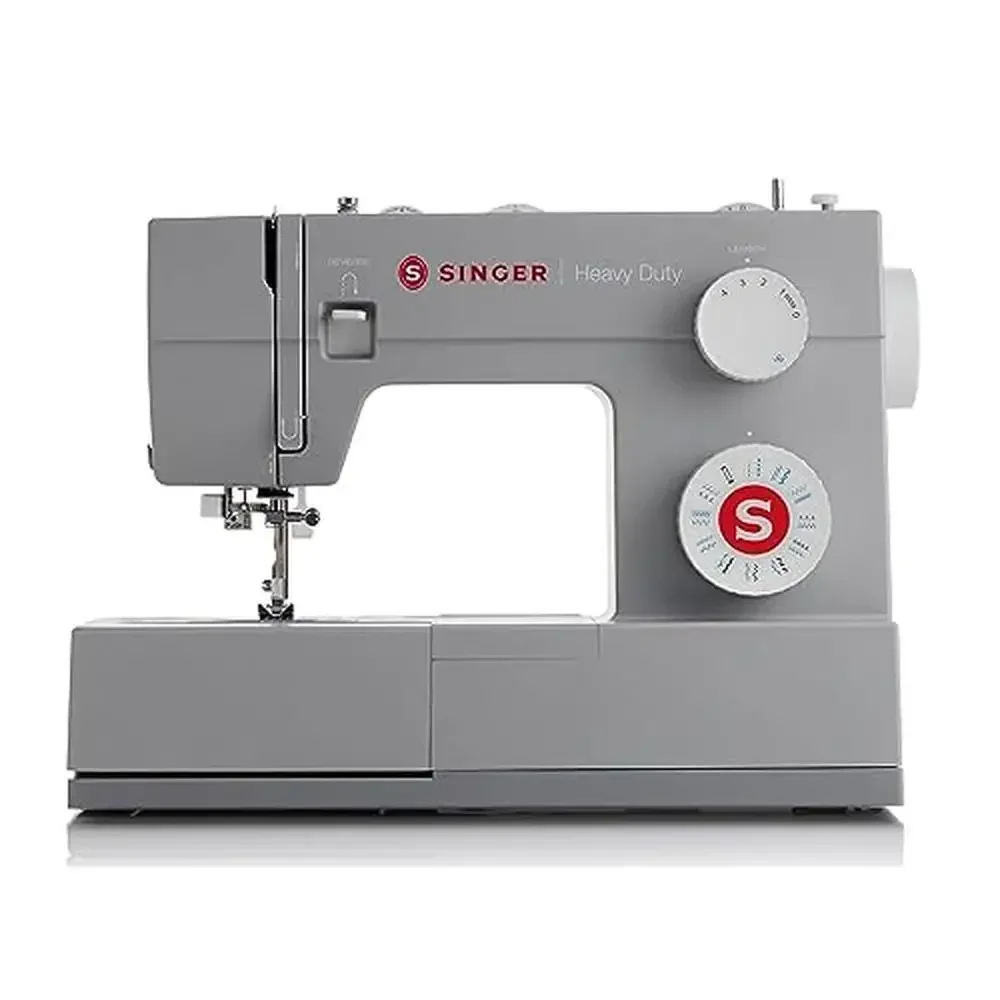 Heavy Duty Sewing Machine Accessory Kit 97 Stitch Applications Simple Easy Beginners Metal Frame Amps 0.7 Watts 84 Volts 120 Hz