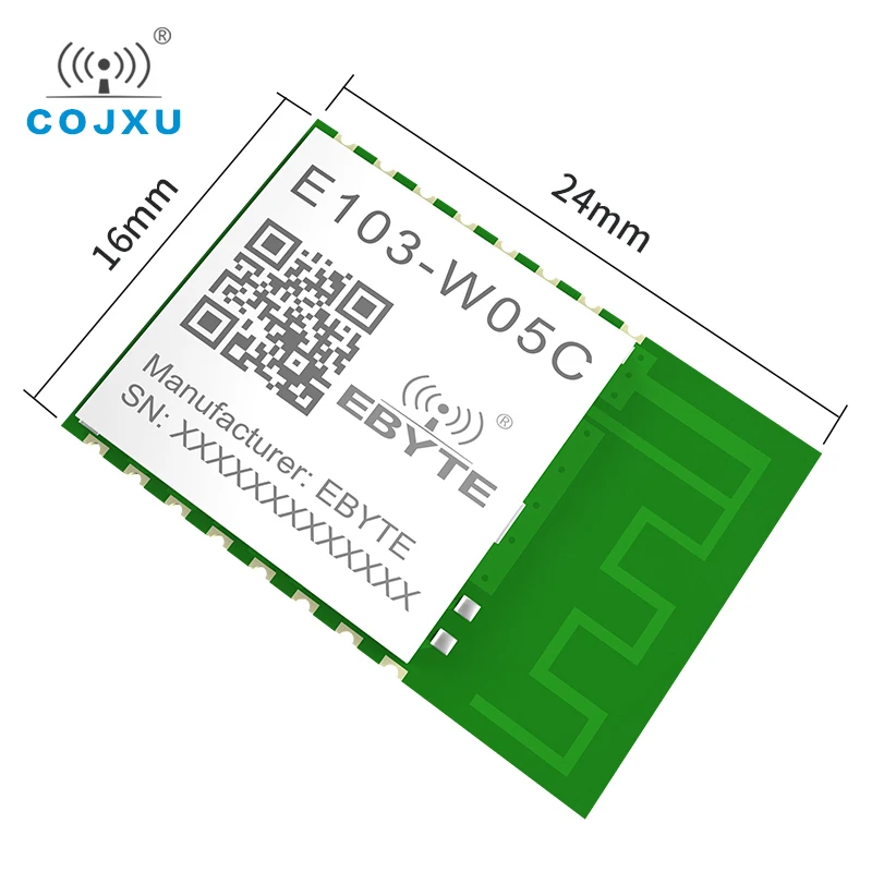 W600 Low Cost Small Size Wifi Module 20 dBm 2.4GHz UART to WI-FI Esp8266 Wireless Module with PCB Antenna cojxu E103-W05C