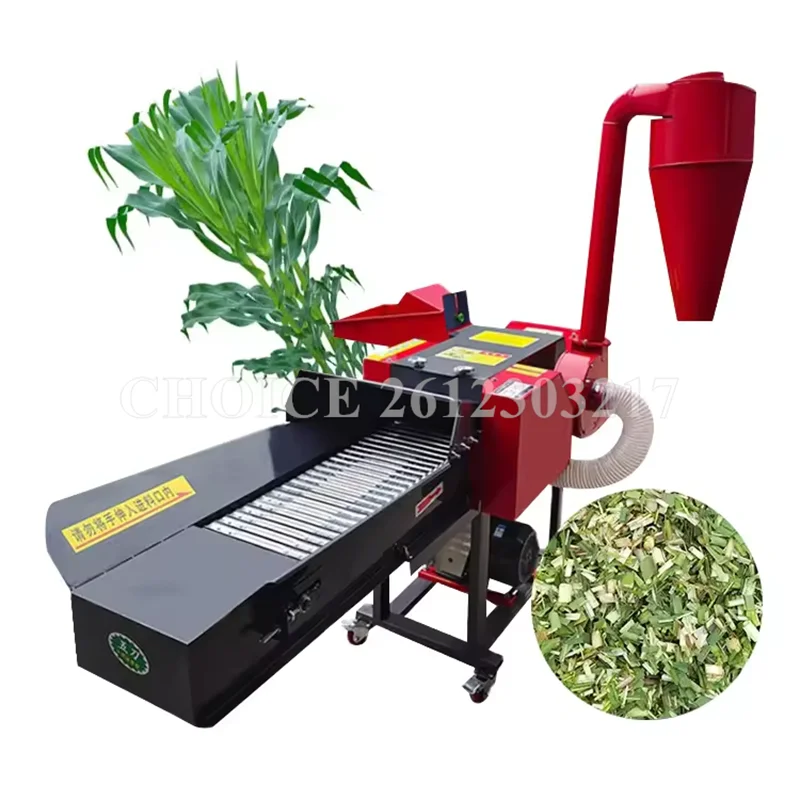 Multi Functional Super Fine Straw Crusher Hay Silage Crusher Straw Hammer Mill Dry and Wet Cassava Corn Mill Grinder Machine