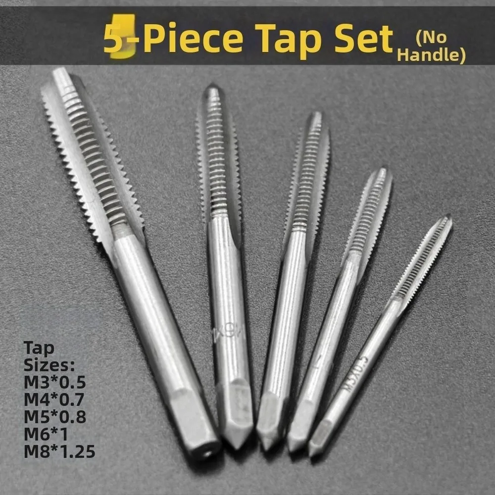 High Quality Adjustable T-Handle Wrench 3mm-6mm 5-12mm Hand Tap Wrench Machine Screw T-Type Thread Tapping Drill Bit Garage
